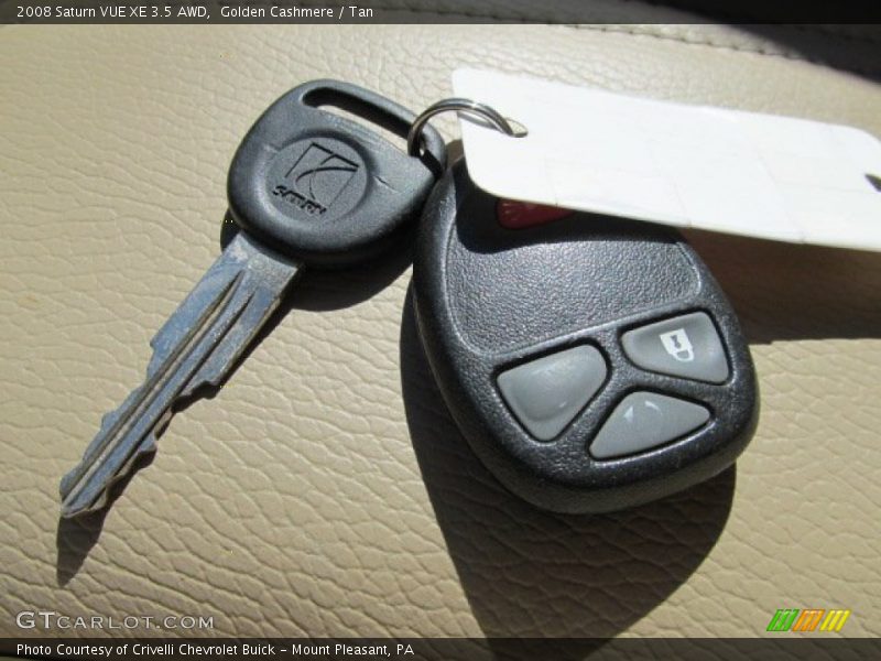 Golden Cashmere / Tan 2008 Saturn VUE XE 3.5 AWD