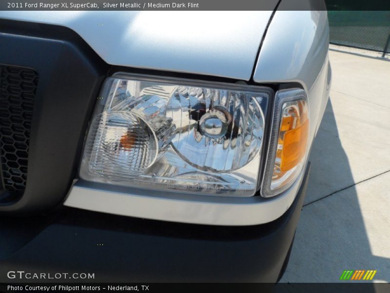 Silver Metallic / Medium Dark Flint 2011 Ford Ranger XL SuperCab