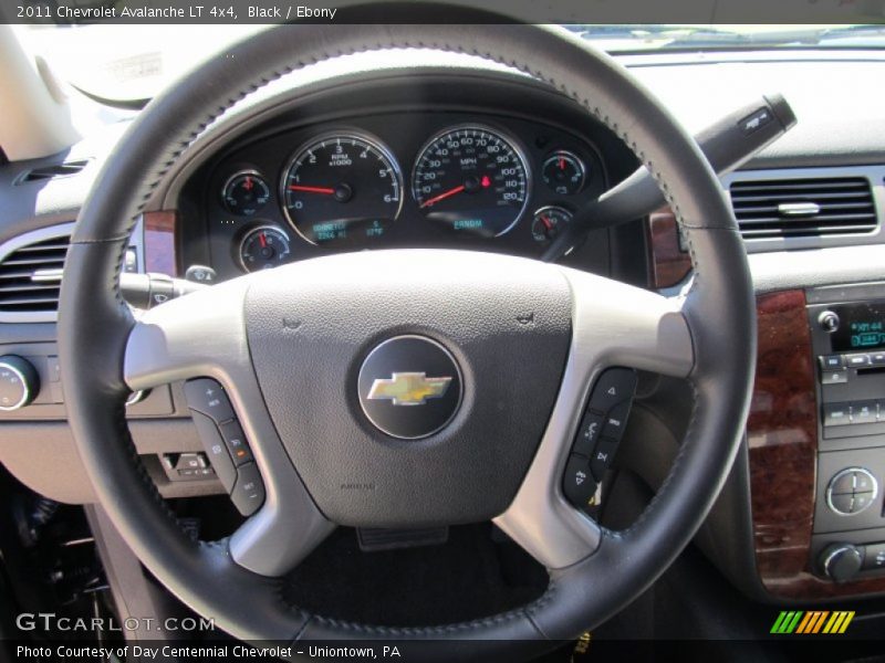 Black / Ebony 2011 Chevrolet Avalanche LT 4x4