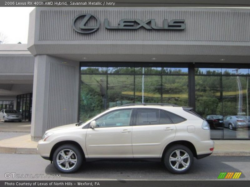 Savannah Metallic / Ivory 2006 Lexus RX 400h AWD Hybrid