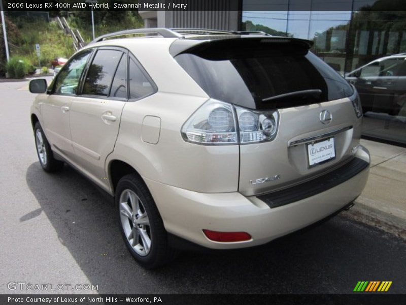 Savannah Metallic / Ivory 2006 Lexus RX 400h AWD Hybrid
