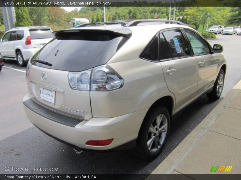 Savannah Metallic / Ivory 2006 Lexus RX 400h AWD Hybrid