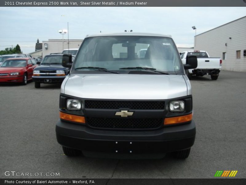 Sheer Silver Metallic / Medium Pewter 2011 Chevrolet Express 2500 Work Van