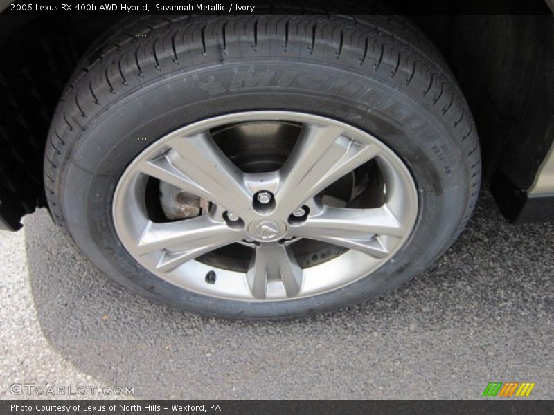 Savannah Metallic / Ivory 2006 Lexus RX 400h AWD Hybrid