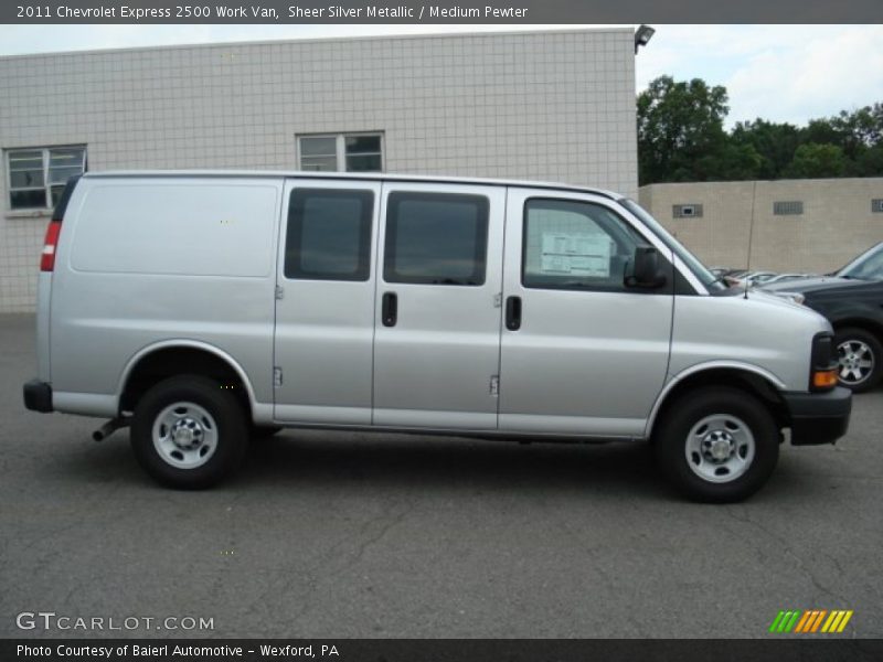  2011 Express 2500 Work Van Sheer Silver Metallic