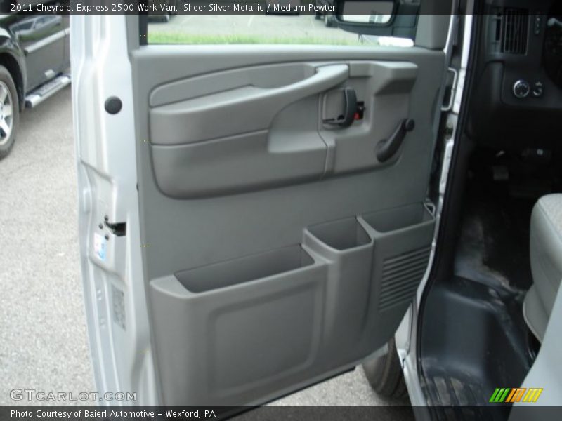 Sheer Silver Metallic / Medium Pewter 2011 Chevrolet Express 2500 Work Van