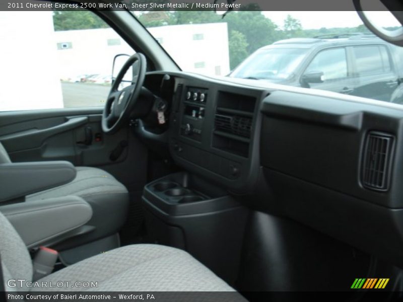 Sheer Silver Metallic / Medium Pewter 2011 Chevrolet Express 2500 Work Van