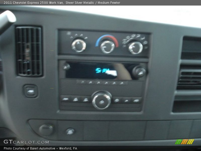 Sheer Silver Metallic / Medium Pewter 2011 Chevrolet Express 2500 Work Van