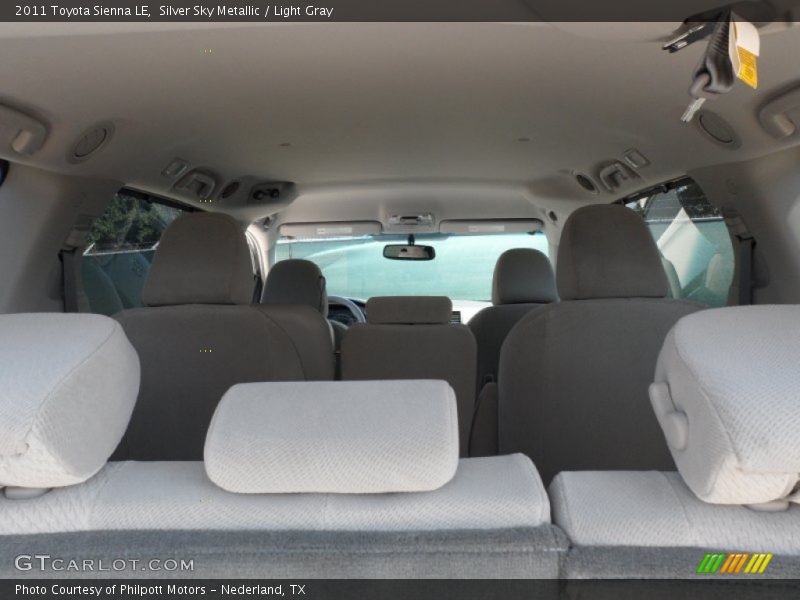 Silver Sky Metallic / Light Gray 2011 Toyota Sienna LE