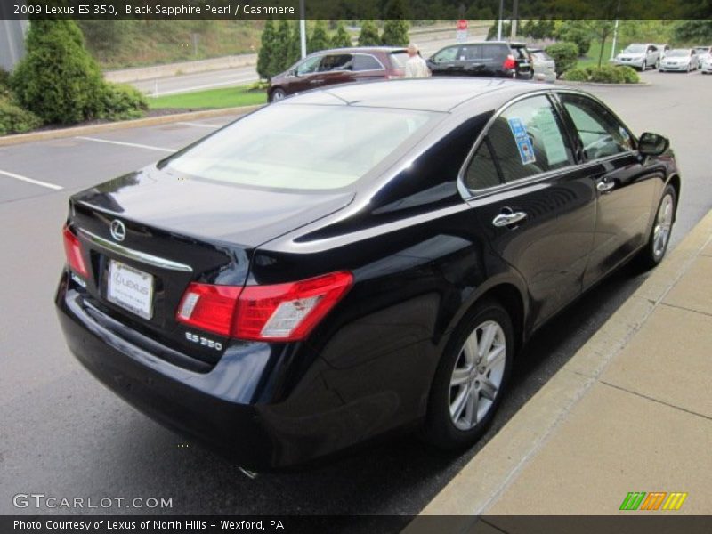 Black Sapphire Pearl / Cashmere 2009 Lexus ES 350
