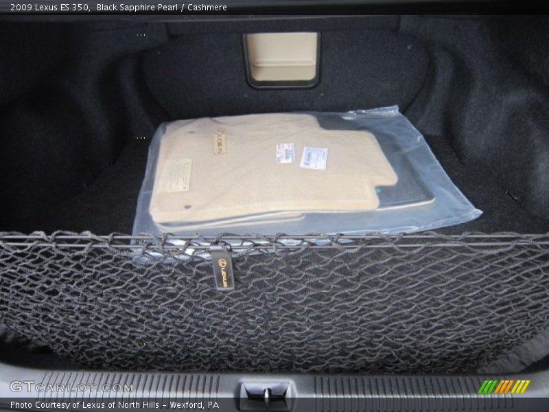 Black Sapphire Pearl / Cashmere 2009 Lexus ES 350