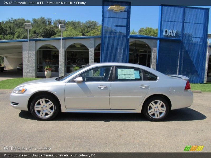 Silver Ice Metallic / Ebony 2012 Chevrolet Impala LT