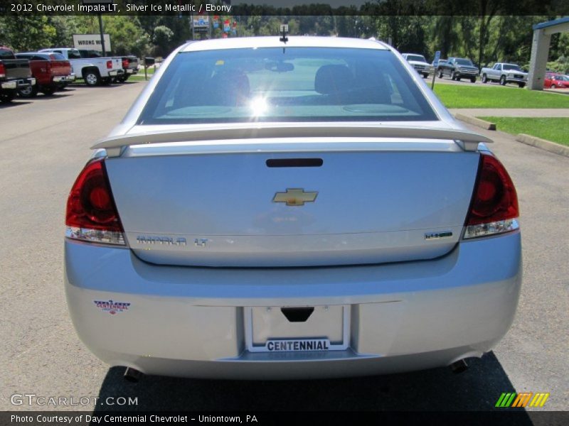 Silver Ice Metallic / Ebony 2012 Chevrolet Impala LT