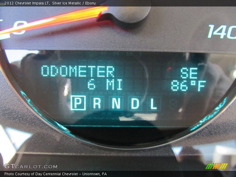Silver Ice Metallic / Ebony 2012 Chevrolet Impala LT