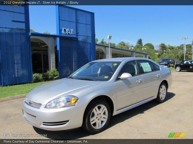 Silver Ice Metallic / Ebony 2012 Chevrolet Impala LT