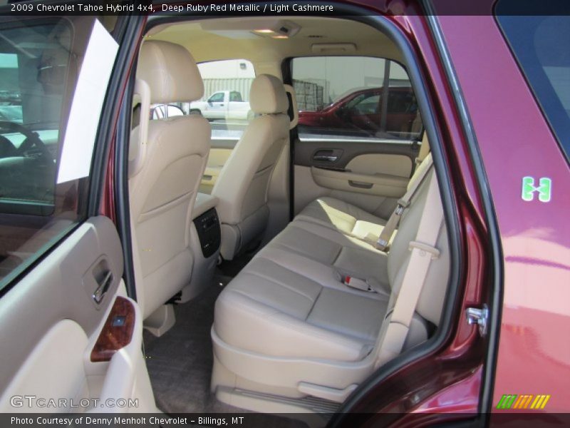 Deep Ruby Red Metallic / Light Cashmere 2009 Chevrolet Tahoe Hybrid 4x4