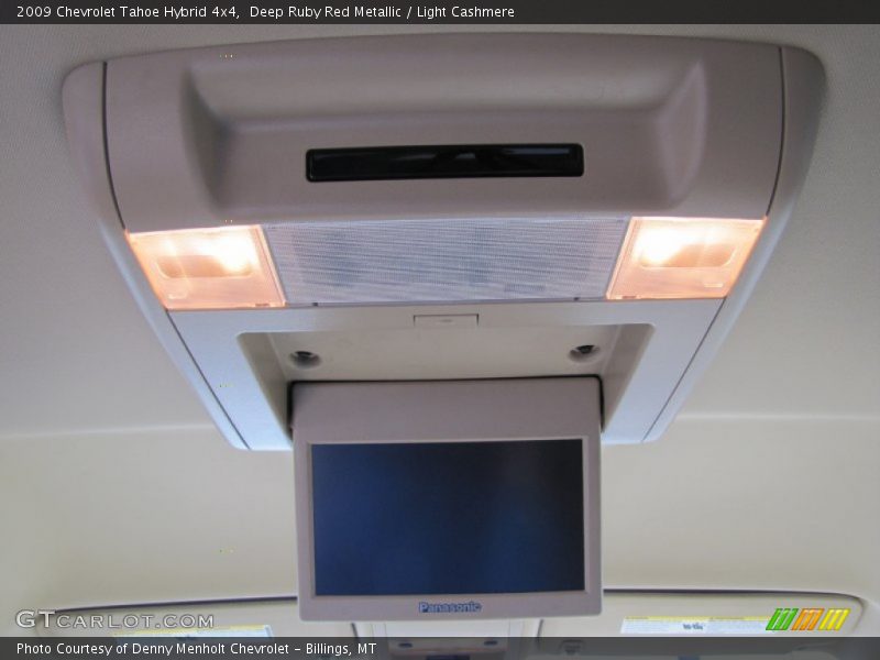 Deep Ruby Red Metallic / Light Cashmere 2009 Chevrolet Tahoe Hybrid 4x4