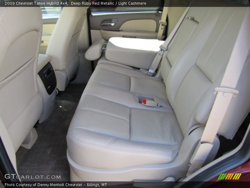 Deep Ruby Red Metallic / Light Cashmere 2009 Chevrolet Tahoe Hybrid 4x4