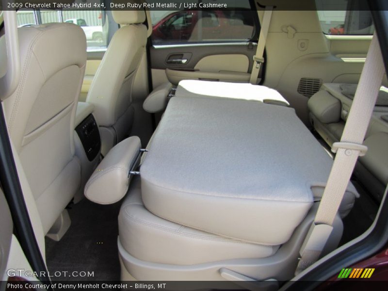 Deep Ruby Red Metallic / Light Cashmere 2009 Chevrolet Tahoe Hybrid 4x4