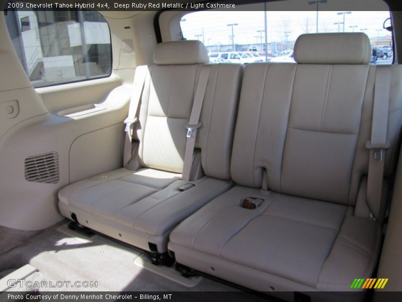 Deep Ruby Red Metallic / Light Cashmere 2009 Chevrolet Tahoe Hybrid 4x4
