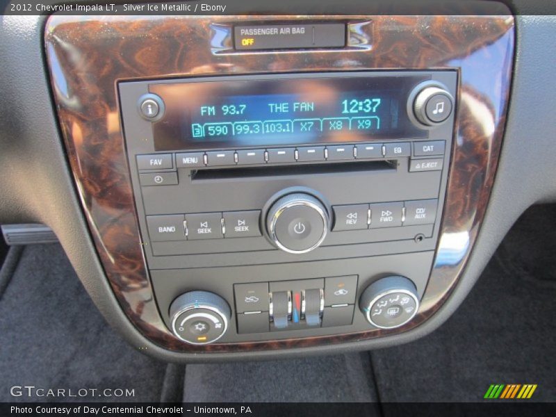 Silver Ice Metallic / Ebony 2012 Chevrolet Impala LT