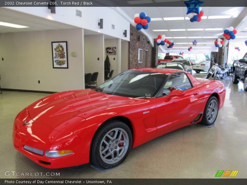Front 3/4 View of 2002 Corvette Z06