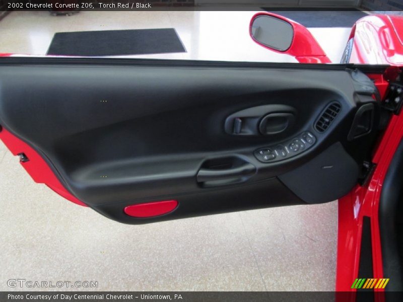 Torch Red / Black 2002 Chevrolet Corvette Z06