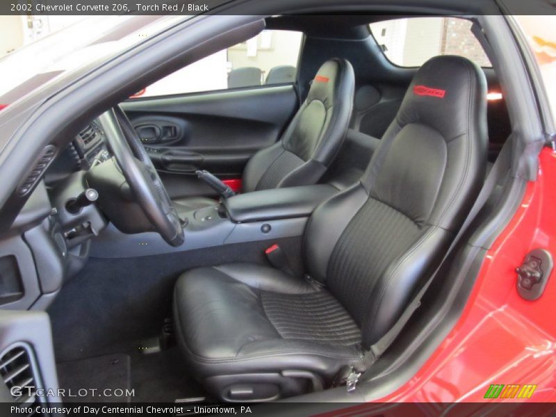  2002 Corvette Z06 Black Interior