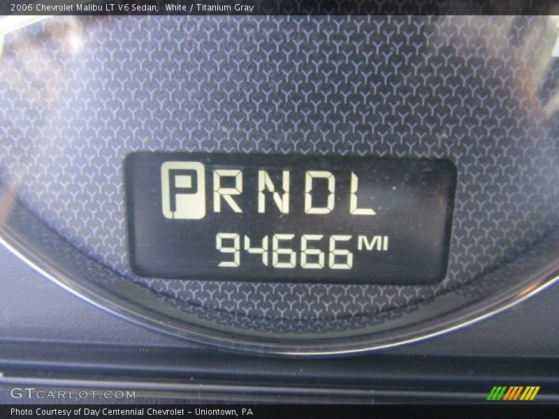White / Titanium Gray 2006 Chevrolet Malibu LT V6 Sedan