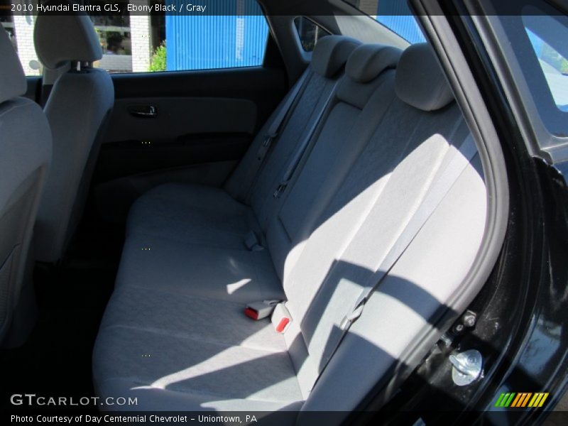 Ebony Black / Gray 2010 Hyundai Elantra GLS