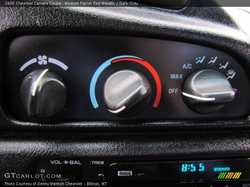 Controls of 1995 Camaro Coupe