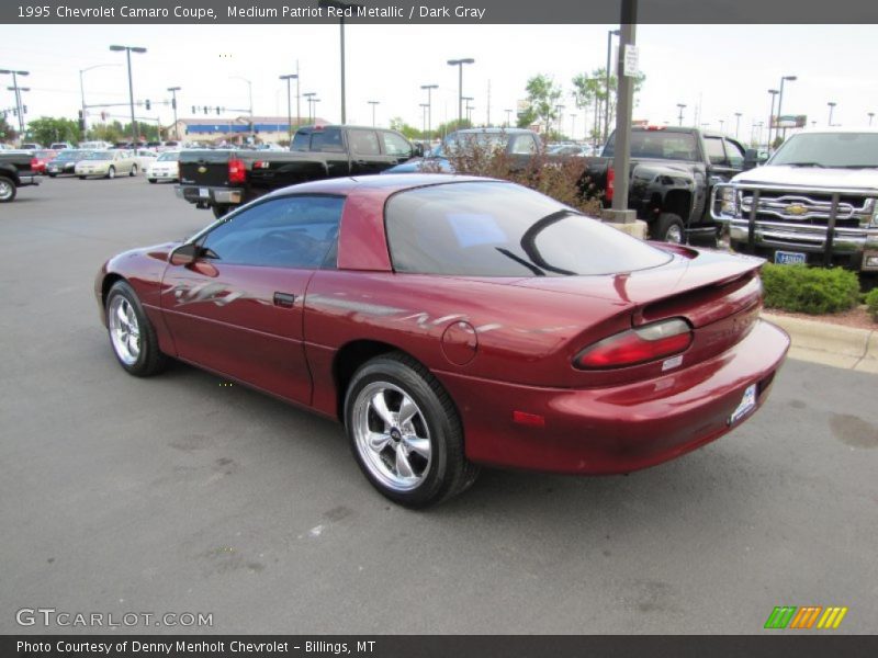 Medium Patriot Red Metallic / Dark Gray 1995 Chevrolet Camaro Coupe