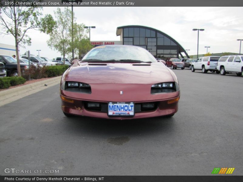 Medium Patriot Red Metallic / Dark Gray 1995 Chevrolet Camaro Coupe