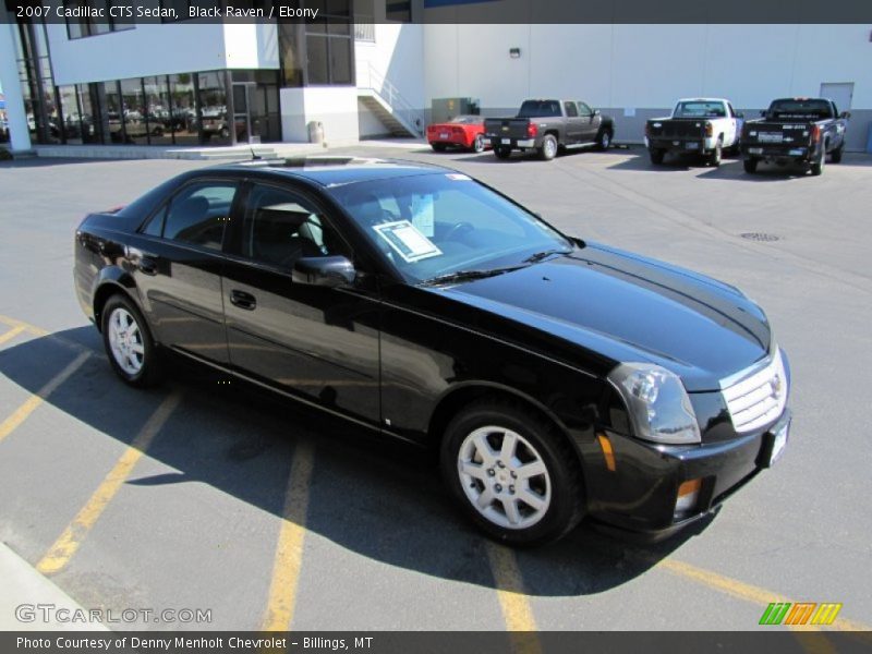 Black Raven / Ebony 2007 Cadillac CTS Sedan