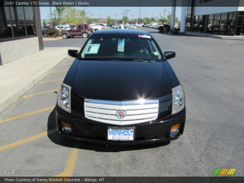 Black Raven / Ebony 2007 Cadillac CTS Sedan