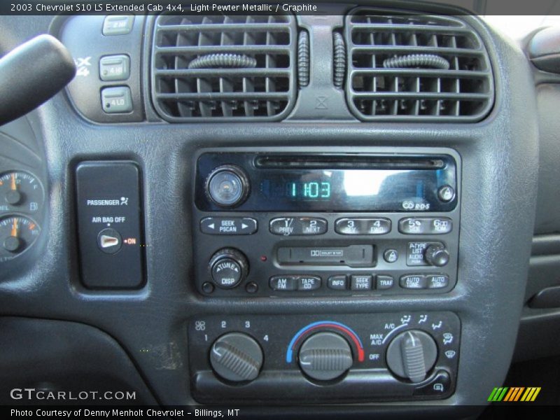 Audio System of 2003 S10 LS Extended Cab 4x4