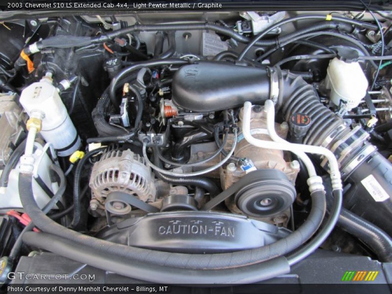  2003 S10 LS Extended Cab 4x4 Engine - 4.3 Liter OHV 12V Vortec V6