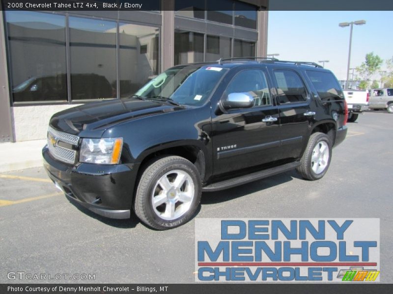 Black / Ebony 2008 Chevrolet Tahoe LTZ 4x4