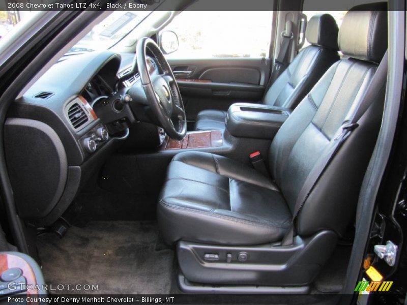  2008 Tahoe LTZ 4x4 Ebony Interior