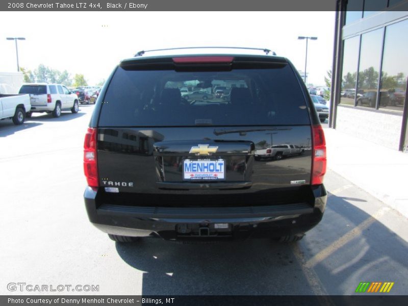 Black / Ebony 2008 Chevrolet Tahoe LTZ 4x4
