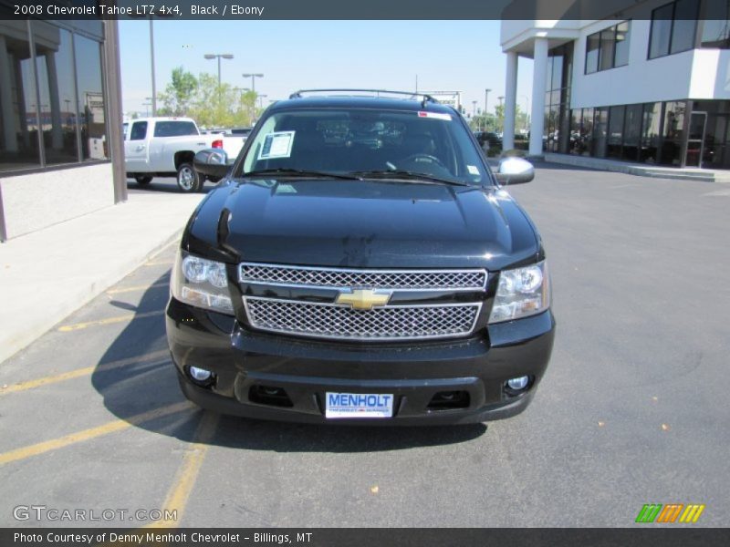 Black / Ebony 2008 Chevrolet Tahoe LTZ 4x4