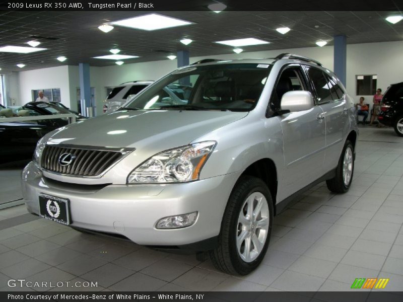 Tungsten Pearl / Black 2009 Lexus RX 350 AWD