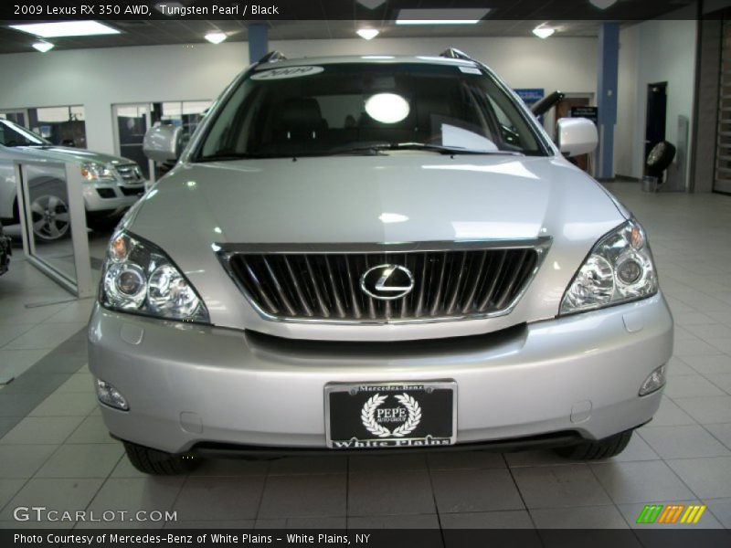 Tungsten Pearl / Black 2009 Lexus RX 350 AWD
