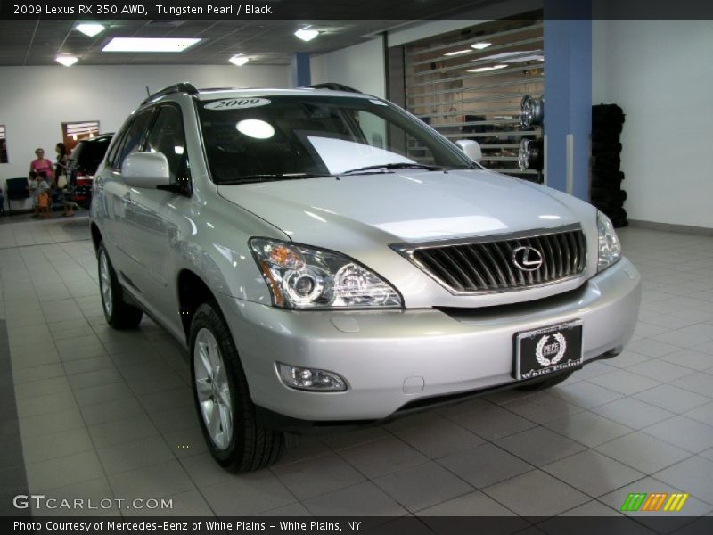 Tungsten Pearl / Black 2009 Lexus RX 350 AWD
