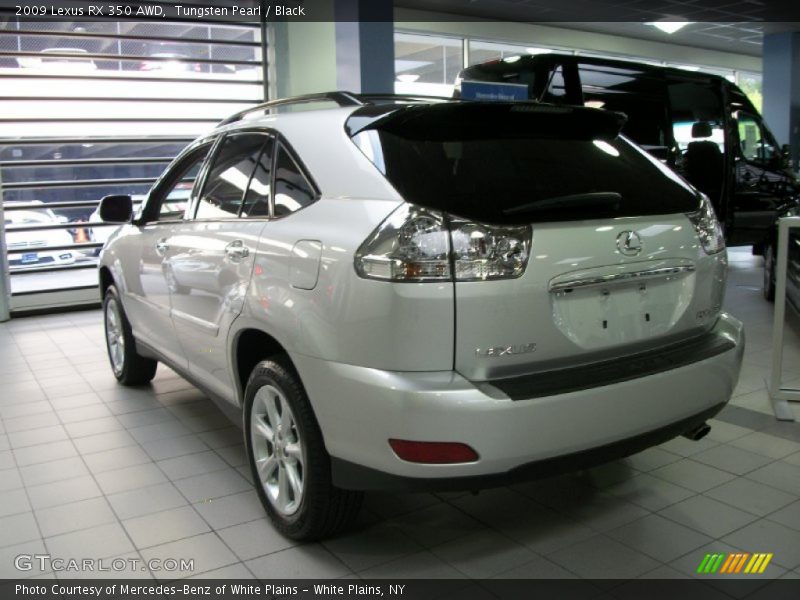 Tungsten Pearl / Black 2009 Lexus RX 350 AWD