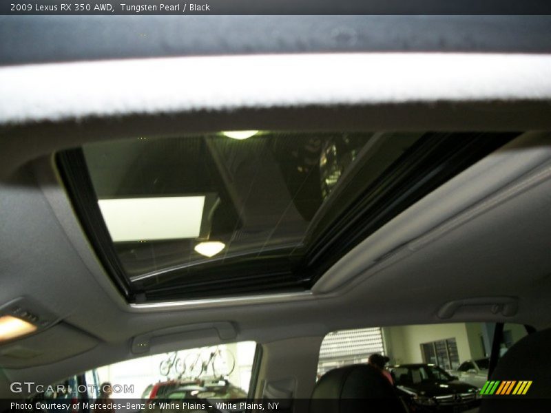 Tungsten Pearl / Black 2009 Lexus RX 350 AWD