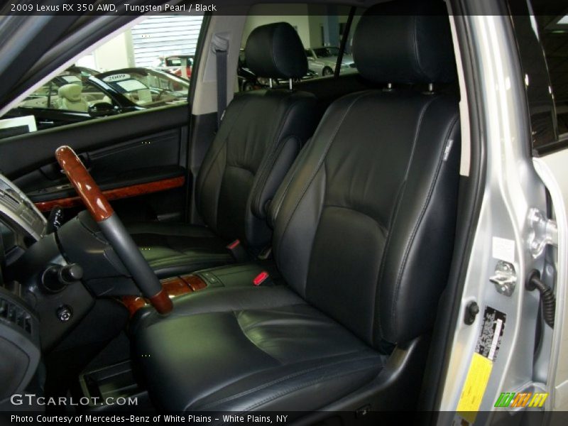 Tungsten Pearl / Black 2009 Lexus RX 350 AWD