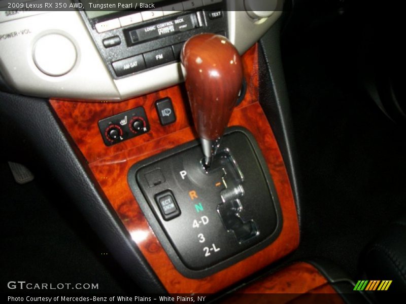 Tungsten Pearl / Black 2009 Lexus RX 350 AWD