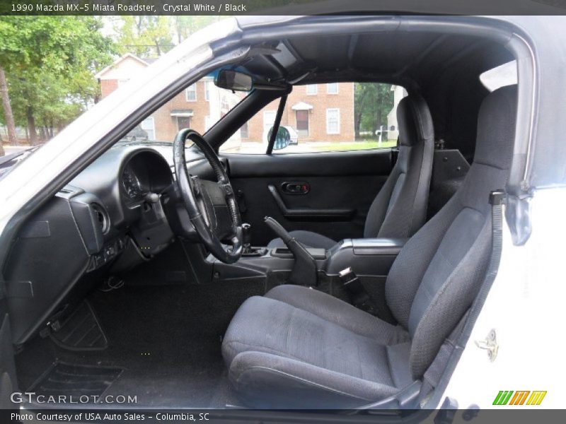  1990 MX-5 Miata Roadster Black Interior