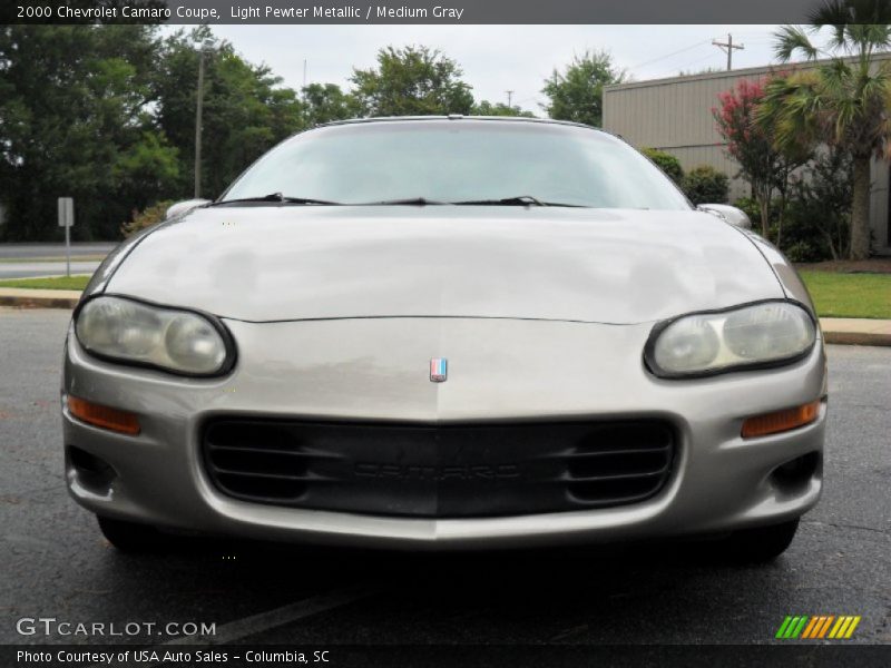 Light Pewter Metallic / Medium Gray 2000 Chevrolet Camaro Coupe